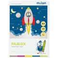 MILAN Malblock 566 A4 70g 100 Blatt