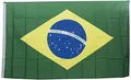 FIG Herren Fahne Brasilien-Fahne, Mehrfarbig, 90 x 150 cm, 72019