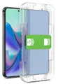 Protectorking Schutzfolie 1x 9H Panzerhartglas für Google Pixel 8 Pro 3D KLAR echtes Tempered, (1-Stück), Echtes Tempered 9H Panzerglas, für eine Milimeter genaue Montage