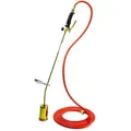 Gasbrenner 58 KW + Ständer + 5 Meter Schlauch + Adapter Dachbrenner Unkrautvernichtung, Anzünder, Bitumenbahnen Brenner Abflammgerät SN0283
