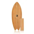 Jucker Hawaii Balanceboard Ocean Rocker Bamboo mit Rolle 10,5 x 33 cm - NEU -