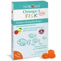 Norsan Omega-3 Fisk Jelly für Kinder Dragees