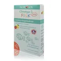Norsan Omega-3 Fisk Jelly 45 Stück | leckere Kaugummidrops | Omega-3 für Kinder