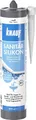 Knauf Sanitär-Silikon weiß 300 ml Silikon Sanitär Bad Dusche Dichtstoff