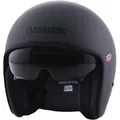 Blauer Pilot 1.1 Mono 06 Jethelm, schwarz-grau, Größe XL für Männer