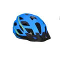FISCHER Erwachsene Fahrradhelm, Radhelm, Cityhelm, Mountainbike-Helm Urban Montis, L/XL, 58-61cm, blau-gelb, mit beleuchtetem Innenring-System