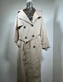 ONLY Damen Trenchcoat Beige Tannin Gr. M Klassisch Elegant Knopf Langarm Mantel