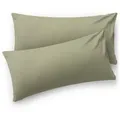 Blumtal Kissenbezug, Olivgrün, Textil, Rechteckig, 70x50 cm, Oeko-Tex® Standard 100, Wohntextilien, Bezüge, Kissenbezüge