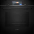 Siemens HB778G3B1 - iQ700 Backofen mit 5 Jahre Garantie, Schwarz/Edelstahl, 4D Heissluft, Pyrolyse, 60 x 60 cm