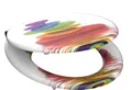 Schütte COLORFUL Toilettensitz, weiß, MDF