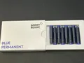 Neu MONTBLANC Tintenpatronen für Füller Blue permanent blau, 8 St.