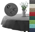 heimtexland Gartentischdecke Outdoor Tischdecke Garten Balkon Camping Tischdeko (Stück 1-tlg, 1), wetterfest I robust I UV-beständig I rutschfest I waschbar