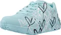 SKECHERS UNO LITE - METALLIC Blau