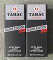 189,50€/Liter - Tabac Original Black Edition 2x 100ml After Shave Lotion, neu