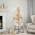 Weihnachtsbaum Holz zum Schmücken 100 cm Massivholz Kiefer vidaXL
