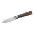 CJH Campingmesser, Klinge 14 cm, Stahl 440 A, Edelstahlbacken, Tagayasanholz