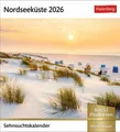 Nordseeküste Sehnsuchtskalender 2026 - Wochenkalender mit 53 Postkarten|Kalender
