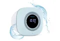 Medion® S66884 (MD 43884) Duschradio mit Bluetooth Radio (MW/UKW, 3 W, Saugnapf, LED-Display, IPX6 Wasserdicht, integrierter Akku, blau)