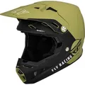 Fly Racing Formula CC Centrum, Motocrosshelm - Oliv/Schwarz - M