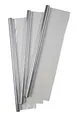Idena 433085 - Geschenkfolie, Transparent, Größe ca. 5 m x 70 cm, Blumenfolie, Geschenkpapier, Folienrolle, Verpackung