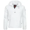 Höhenhorn Regenjacke Rigi Herren Regen Jacke für Männer Outdoor Freizeitjacke mit Kapuze leichtes Eigengewicht, Atmungsaktiv weiß M