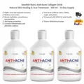 Swedish Nutra Anti-Akne Kollagendrink - Hautpflege & Narbenbehandlung 3x500ml