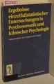 Ergebnisse einzelfallstatistischer Untersuchungen in Psychosomatik und kl 395617