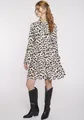 Tunikakleid "SH V DR La44rissa", mit Volant am Rockteil, Gr. XS (34) - N-Gr, 7329 offwhite leo N-Gr
