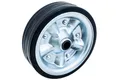 KNOTT Ersatzrad 405641.001 für Stützrad ATK60 4802849X und 4802509X, Vollgummi, 200 x 60 mm, Stahlfelge, Nabe 20 x 58 mm