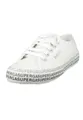 Superga Damen-Sneaker S111UGW 2750 COTU Minilettering Weiß A69 Gr. 36