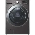 LG Waschmaschine 17 kg Metallic Black Steel AquaStop ThinQ® App F11WM17TS2B - Schwarz