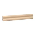 KGM Sockelleiste Marburger Profil - folierte MDF Fußbodenleiste Ahorn - Maße: 2400 x 20 x 40 mm - 1 Stück