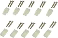 5 Paar Marfitec T135 Steckverbinder kompatibel mit Tamiya (Stecker / Buchse) crimp Set