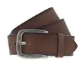 Vanzetti Denim Love 40mm Full Leather Belt W100 Gürtel Accessoire Dark Brown