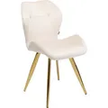 2er-Set KARE DESIGN Stuhl Viva Stoff Beige Creme