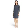 Betty Barclay Etuikleid Damen mit 3/4 Arm blau 38 EU