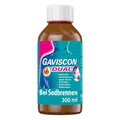 GAVISCON Dual 500 mg / 213 mg / 325 mg Suspension – Bei Sodbrennen und Magendruck – Wirkt bis zu 4 Stunden – 300 ml Flasche