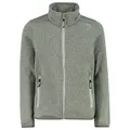 CMP - Girl's Jacket Jacquard Knitted - Fleecejacke Gr 152 grau