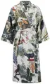 MOOOI Baumwollsatin-Kimono Menagerie Kimono Farbe Ivory Größe S/M
