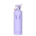 Super Sparrow Edelstahl Trinkflasche - Vakuum Thermobecher - 1L - Standardmund Stroh-Deckel - BPA-Frei Thermoskanne, Thermosflasche für Sport, Travel, Schule, Outdoor, Büro