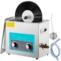 VEVOR 6L Digitaler Ultraschall Schallplatten Reinigungsgerät Edelstahl, 33 x 18
