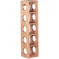 Mid.you Weinregal, Akazie, Holz, Akazie, massiv, 15x70x15 cm, Wohnzimmer, Regale, Weinregale