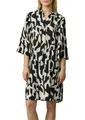 s.Oliver Blusenkleid, mit All-Over Print, Gr. 36 - N-Gr, BLACK AOP N-Gr