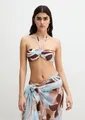 Marc O'Polo Bandeau-Bikini-Top Breezy Leaf AOP
