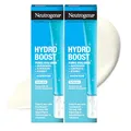 Neutrogena Hydro Boost Augencreme parfümfreie Augen Creme & Augenpflege mit purem Hyaluron bei trockener & empfindlicher Haut , 2 x 15ml