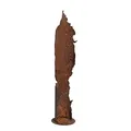 ESTEXO Dekosäule Rostsäule Edelrost Gartendeko Säule Pflanzsäule Rost Garten Blumensäule 69 cm