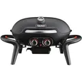 TAINO KENAI Gasgrill klein Tischgrill Outdoorküche Aluguss Schwarz - Schwarz