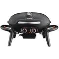 TAINO Gasgrill, KENAI, Tischgrill, Piezozündung, 2 Brenner, Schwarz schwarz 73 cm x 38 cm x 50 cm