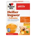 Queisser Pharma GmbH & Co. KG DOPPELHERZ heißer Ingwer+Curcuma Beutel 10 St 16528677