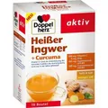 DOPPELHERZ heißer Ingwer+Curcuma Beutel, 10 St PZN 16528677